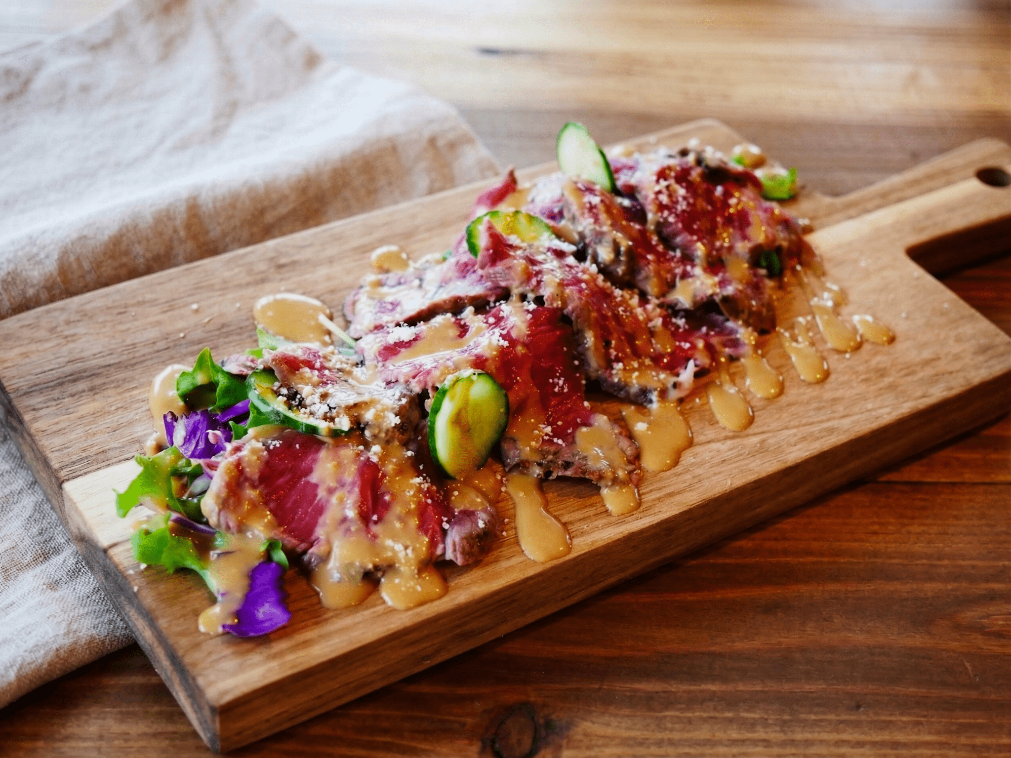 季節を味わう本日の新鮮カルパッチョ