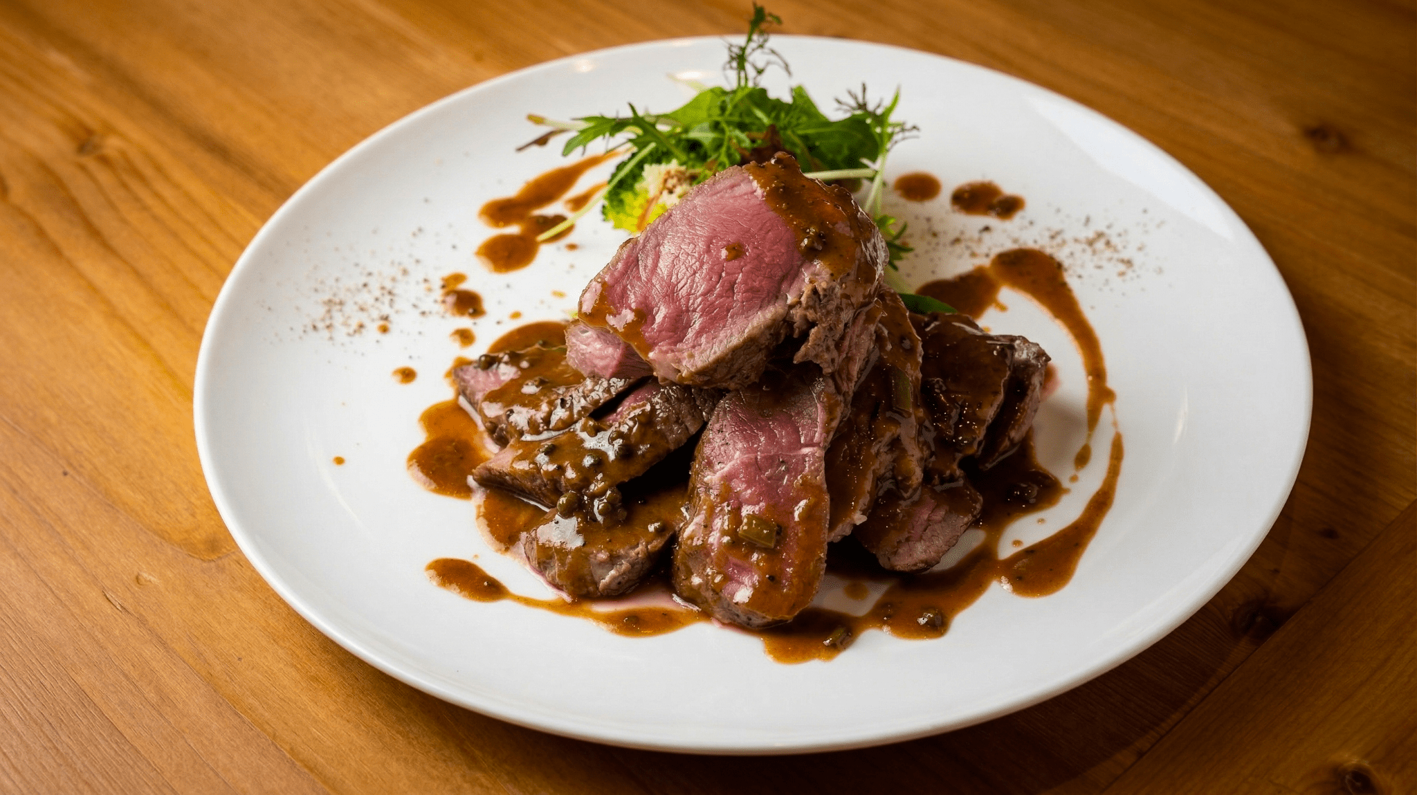 肉汁溢れるブラックアンガス牛 ハラミステーキ